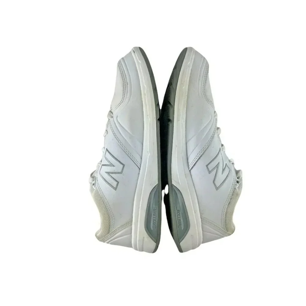 New Balance Womens WW813WT White Rollbar Lace Up Sneaker Athletic Shoes Size 8.5